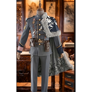 花火 第五人格大副雷斯垂德探长cos服 游戏动漫cos服福尔摩斯男装