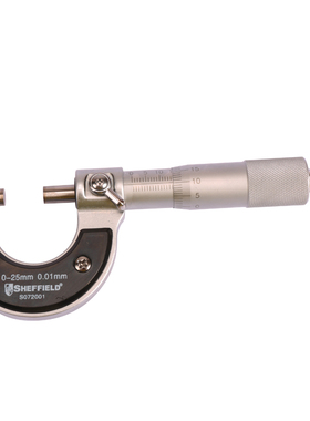 钢盾S072001 工业外径千分尺 0-25-50mm 螺旋测微仪器0.01