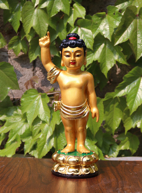 厂家直销树脂寺庙家用浴佛太子佛