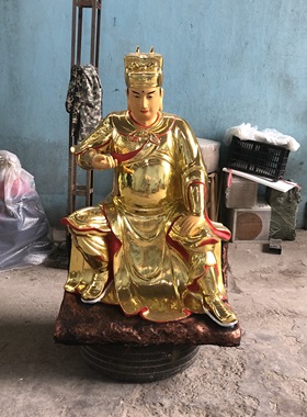 做工精致厂家直销树脂马王爷佛像