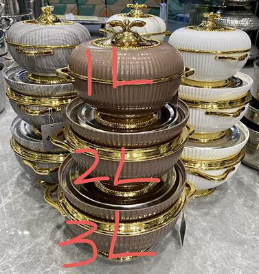 现货跨境LUXURY Food Warmer JY83保温饭盒桶保温锅餐盒保温桶304