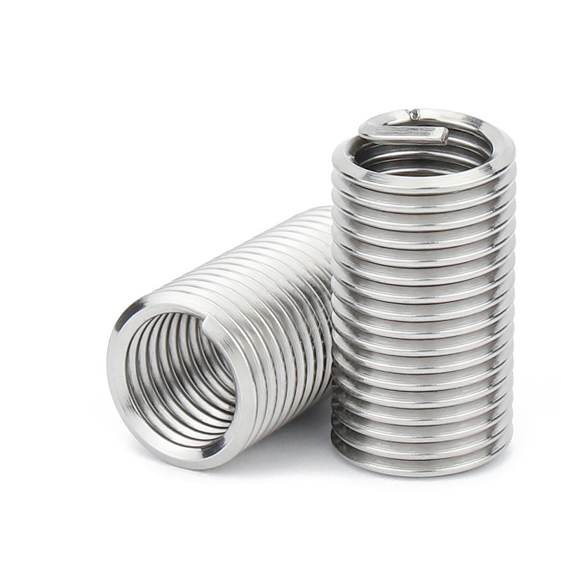 304不锈钢钢丝牙套螺套螺纹护套螺丝套美制细牙M2M3M4M5M6M8-M24