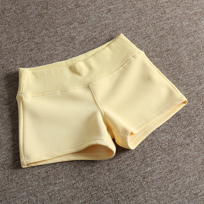 美式复古辣妹百搭修身性感宽边腰低腰健身运动短裤女热裤