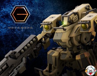 熊造 寿屋 HG065 六角机牙 豪腕 嚣风 HEXA GEAR 拼装模型 补件