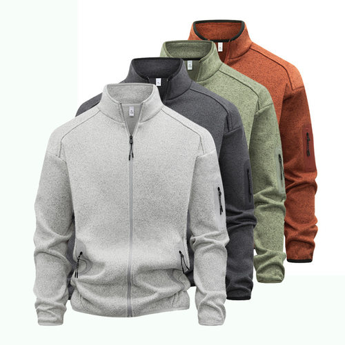 秋季新款男时尚潮牌长袖卫衣韩版立领开衫外套卫衣sweatshirt men