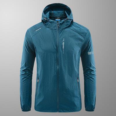 Men's UV Protection Windbreaker Quick Dry Jacket Outdoor man