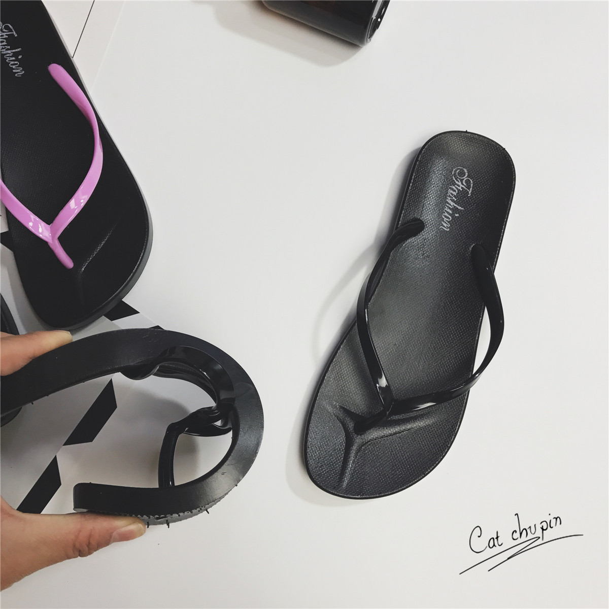 Sandales femme OTHER   en plastique - Ref 2669666 Image 3