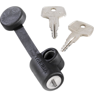 yakima拖钩锁HitchLock后拖式自行车架汽车拖车钩方口安全锁配件