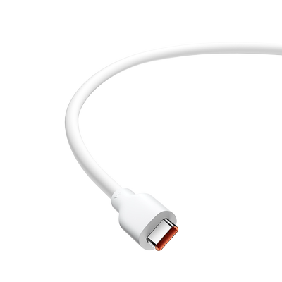 小米6A 亲肤硅胶 快充数据线 2m (USB-A to USB-C)