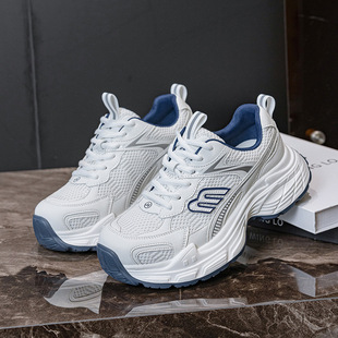 厚底老爹鞋女款新款百搭女式运动鞋轻便女士休闲鞋大码女鞋41到43