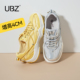 登山鞋 UBZ 新款 百搭透气休闲运动跑步老爹鞋 厚底德训鞋 女2026春季