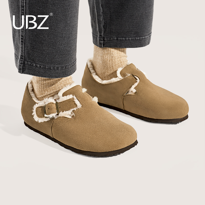 UBZ防水加绒男士复古百搭勃肯鞋