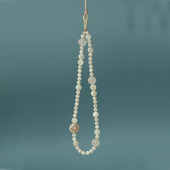 素菊 原创小众设计ins风简约天然贝壳手机链秀气轻便手腕防丢挂绳