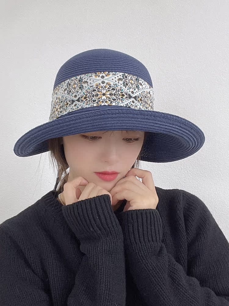 韩国东大门代购草帽遮阳女夏度假
