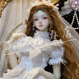 超甜可爱现代ba比娃娃玩偶玩具日系女孩房间摆件模型人偶潮玩盲盒