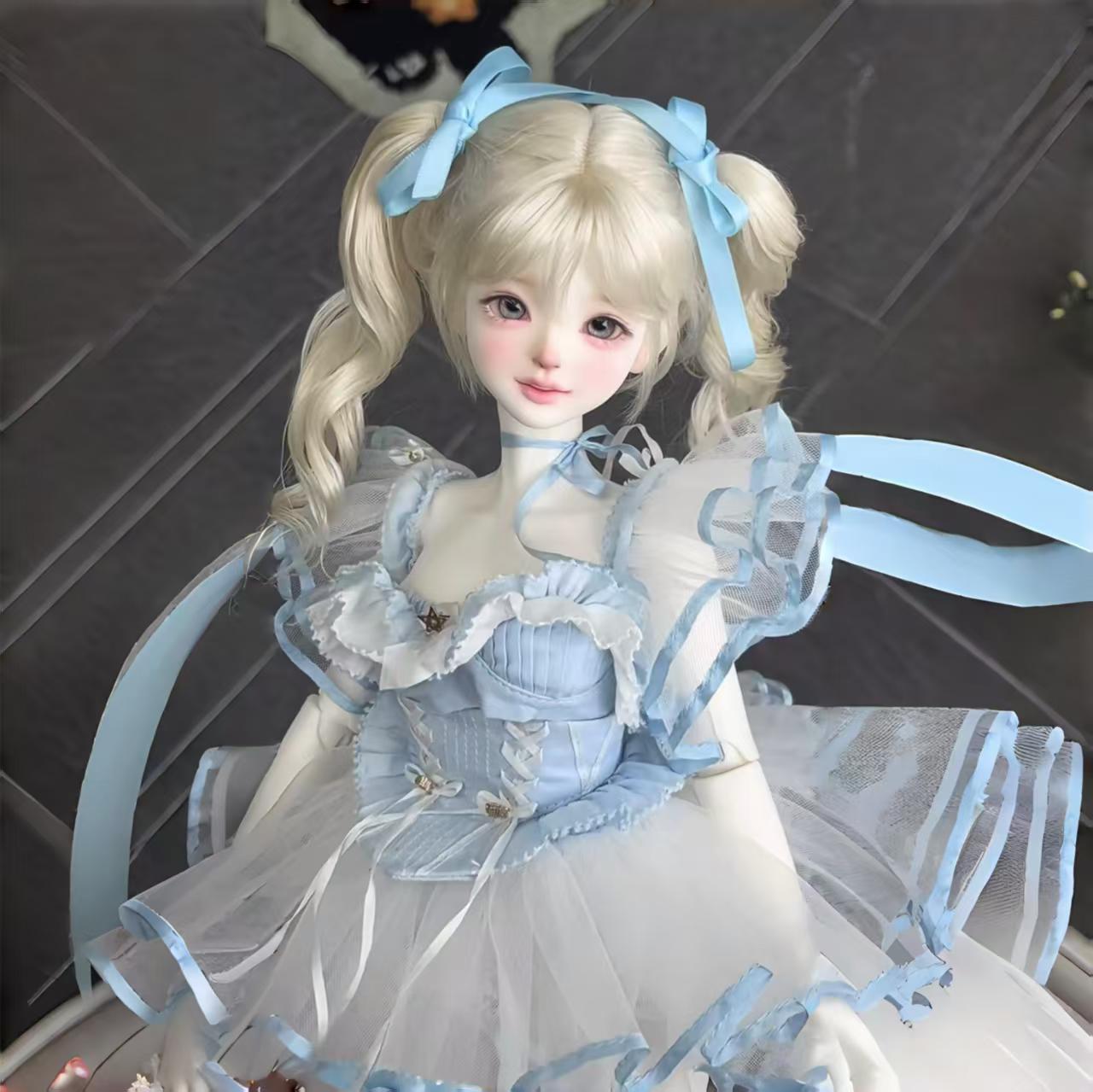 现代奶体娃娃福袋盲盒娃娃玩偶玩具女孩子房间摆件潮玩人偶女