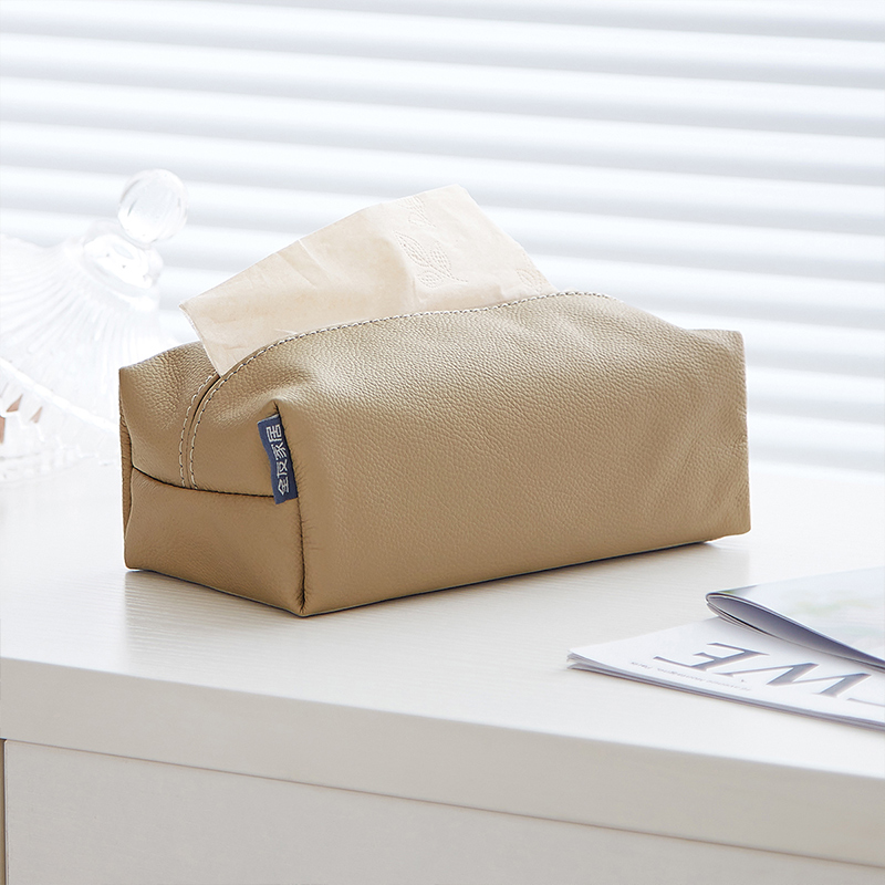 全友家居纸巾盒牛皮大小