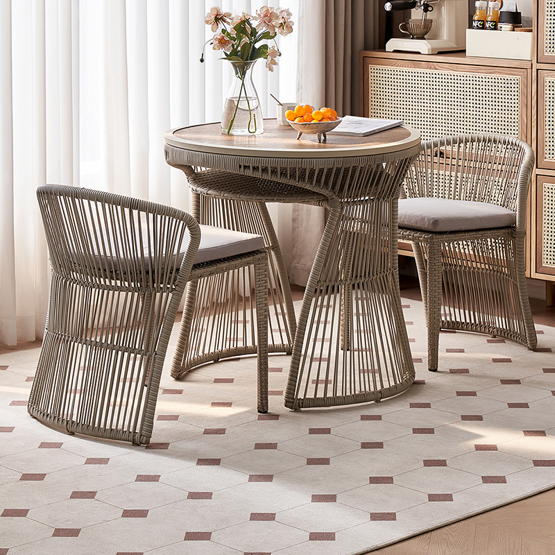 全友家居现代简约休闲桌椅