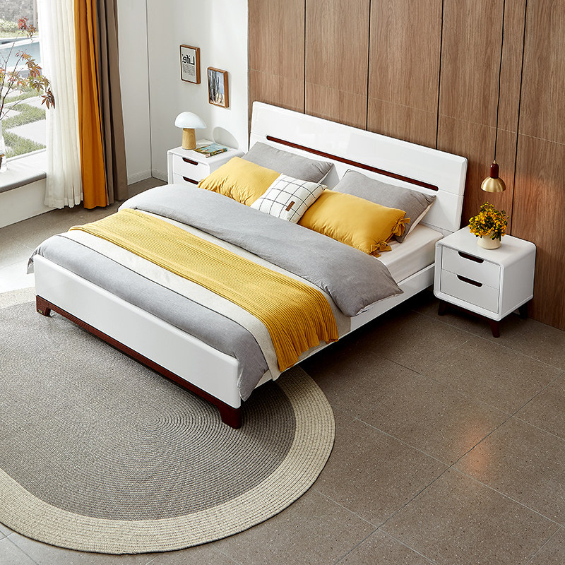 ���ڲ�������������ȫ�ѼҾӰ�ʽ˫�˴������ִ���ŷ���䴢�ﴲ���ҼҾ� (1)���� 1500mm*2000mm ��װʽ���崲 1257.15Ԫ(������)