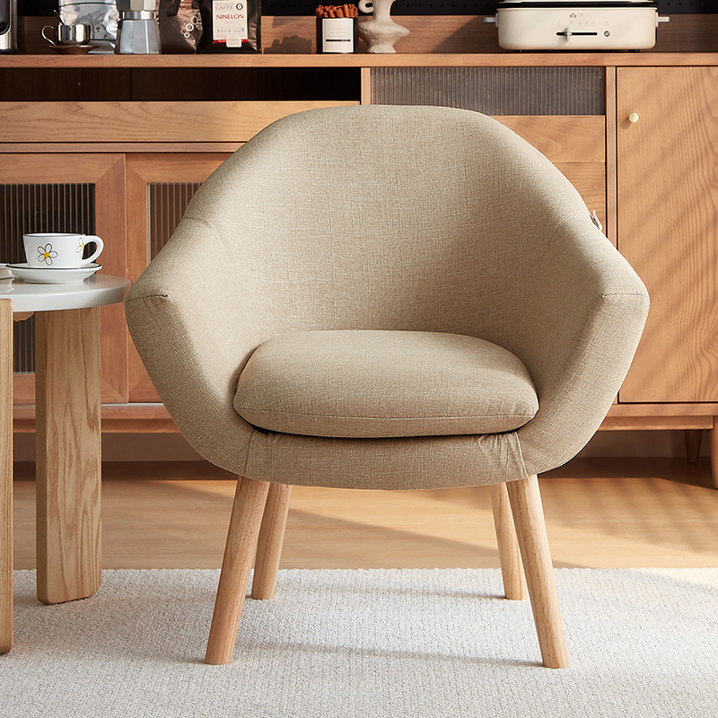 全友家私休闲椅阳台户外单人简约