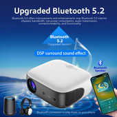 Prime HY800 WIFi高清无线投影仪 with 1080P Android Projector