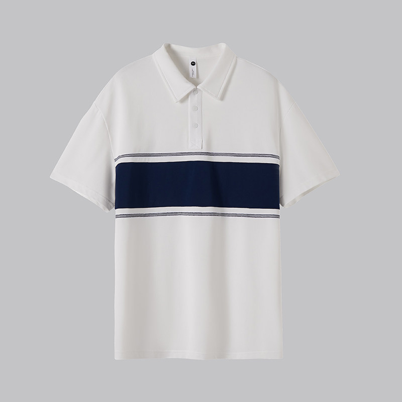 夏季男士polo衫短袖翻领宽松半袖潮流休闲R02/p55,男装Polo衫,钱塘322（原A036）