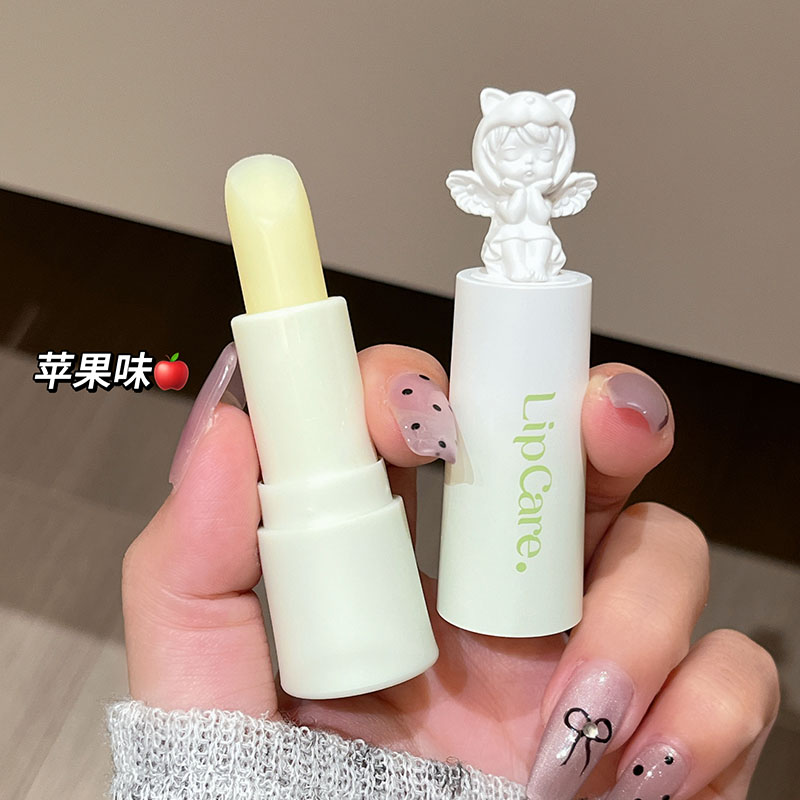 小女孩润唇膏儿童党保湿滋润补水学生宝宝护唇膏无色防干裂去死皮