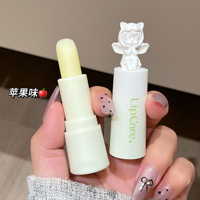 小女孩润唇膏儿童党保湿滋润补水学生宝宝护唇膏无色防干裂去死皮