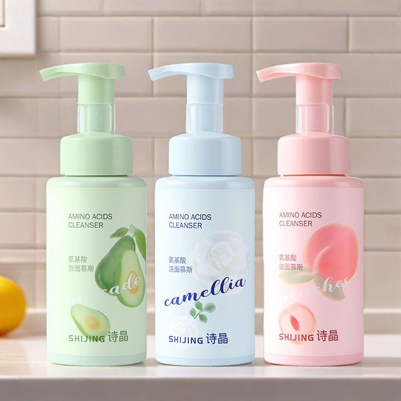 洗卸合一泡泡洁面慕斯洗面奶