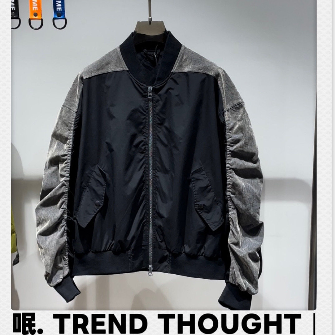 呡. TREND THOUGHT丨春季新款 G11棒球领外套,男装,夹克,淘宝优惠券,粉丝福利购,淘宝优惠卷