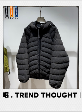 呡 . TREND THOUGHT丨白鹅绒90%廓形排骨羽绒服