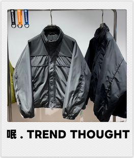 呡 . TREND THOUGHT丨90%白鸭绒男士羽绒服