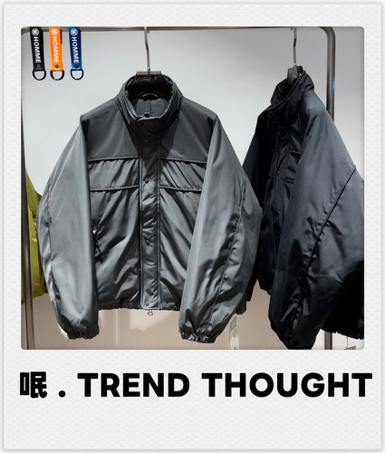 呡 . TREND THOUGHT丨90%白鸭绒男士羽绒服