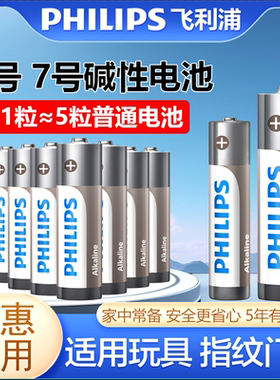 飞利浦5号干电池适用玩具