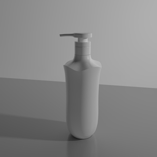C4D瓶子模型洗发水沐浴露模型瓶子建模OC模型101