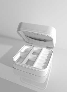 C4D化妆品盒子模型盒子模型皮盒子模型OC模型方形盒子83