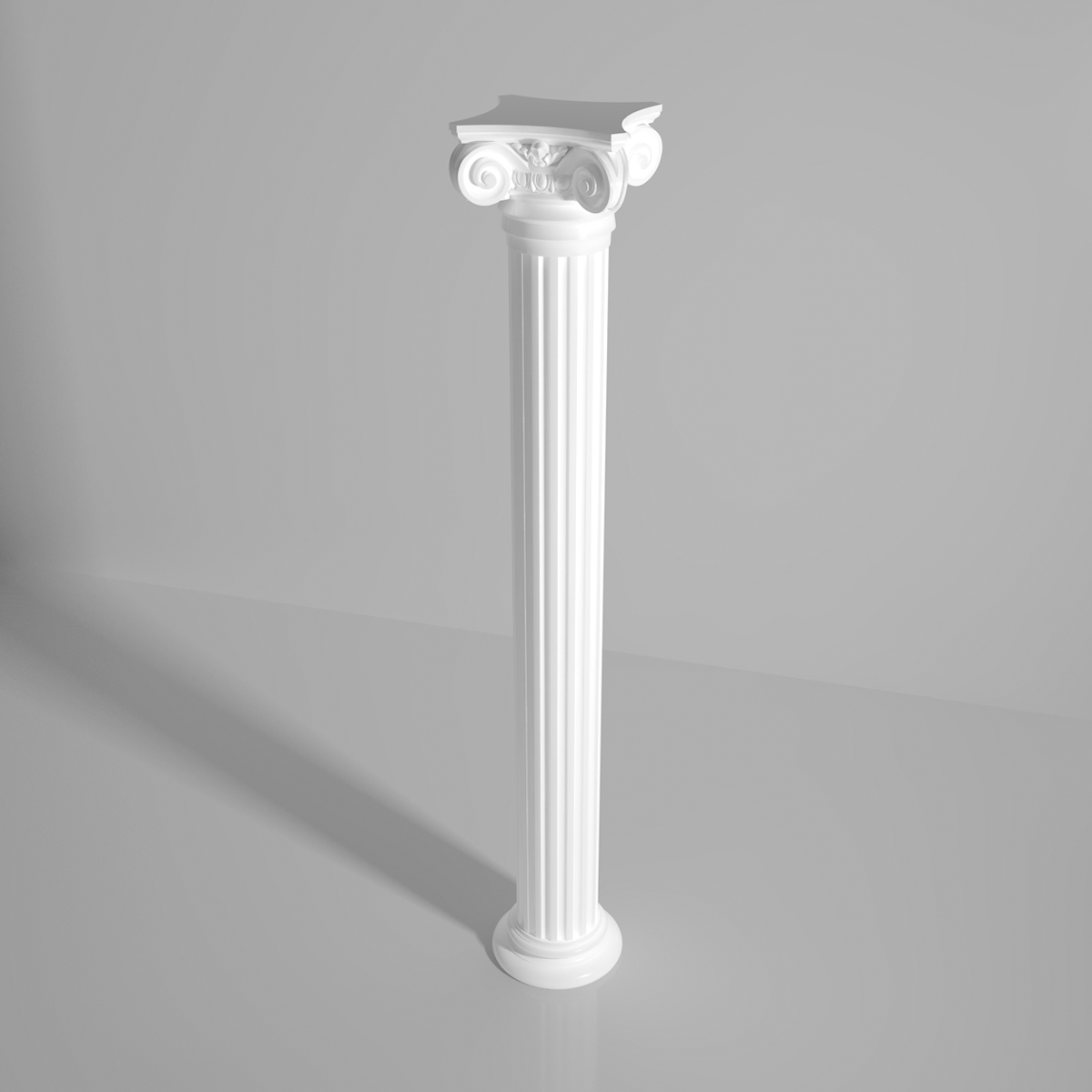 三维模型C4D模型罗马柱模型建模定制162