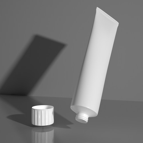 软管模型铝塑管模型三维模型牙膏软管铝管模型通用模型492