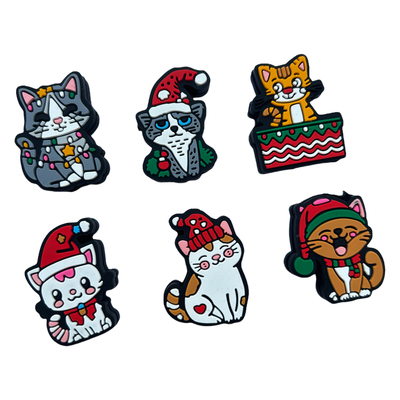 2024 ZARSIA 新款圣诞猫系列网球拍避震器猫咪硅胶可爱减震器圣诞