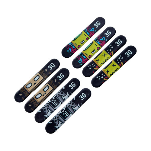 包邮ZARSIA散装网球拍铅条炫彩加重片配重匹克拍平衡条加重片3g