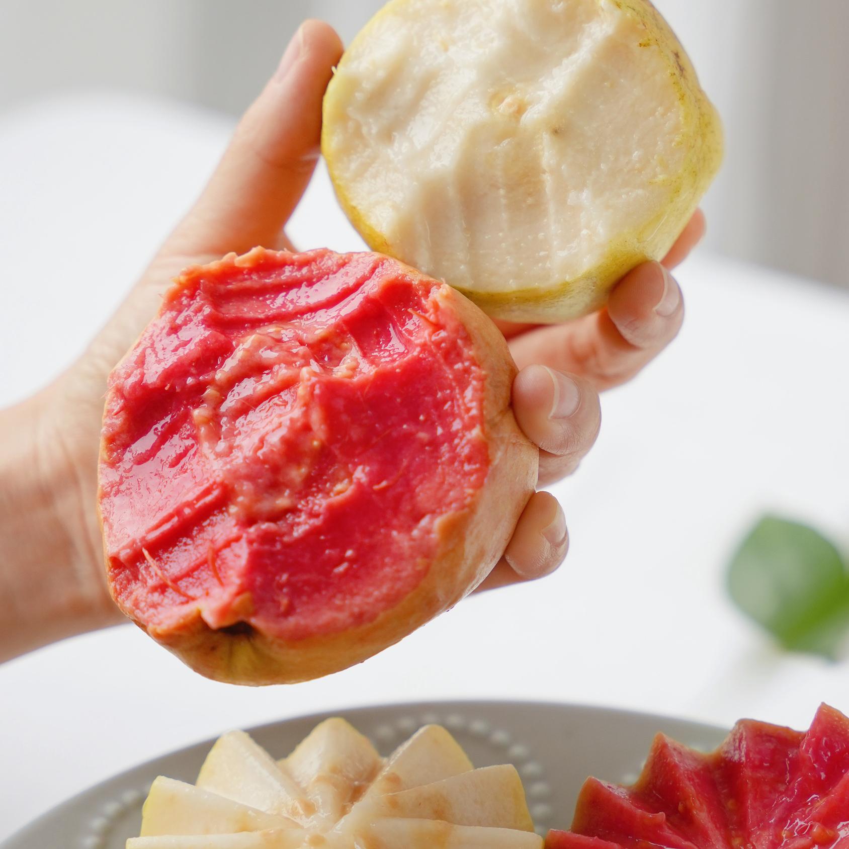 芭乐颂潮汕精品芭乐双拼红心奶油番石榴香甜软糯孕妇宝宝果新鲜摘