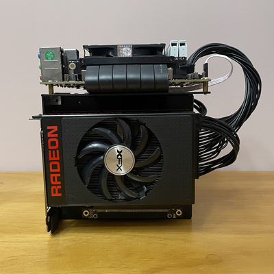 P902开放式机架 机箱 电源底座式 itx 极简风 测试平台