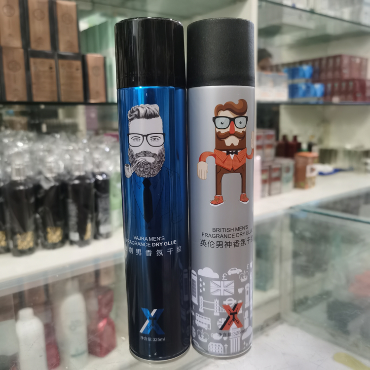 英伦男神金刚男香氛干胶定型喷雾男士女清香发胶发型自然蓬松