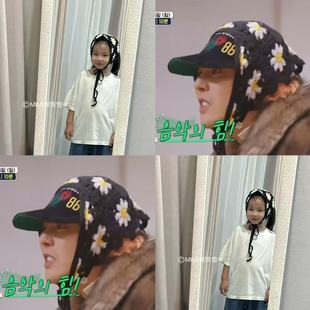 GD权志龙同款雏菊头巾手工钩织三角巾演唱会应援礼物闺蜜头饰物料