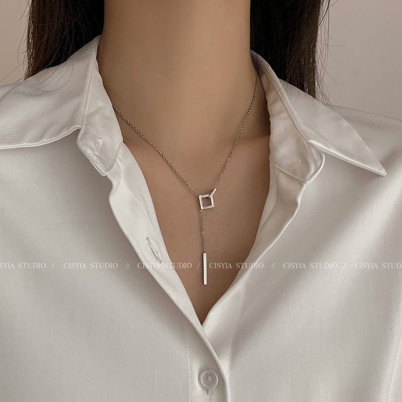 设计感钛钢不掉色项链女款