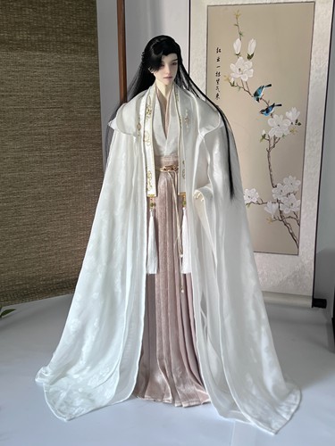 68-75bjd古风娃衣普四大四特四 75叔古风娃衣bjd古风斗篷《素玉》