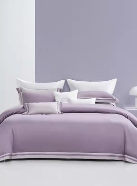 梦洁2022新款长绒棉素色五件套同款商场高端正品1956Ｓ荣耀00598