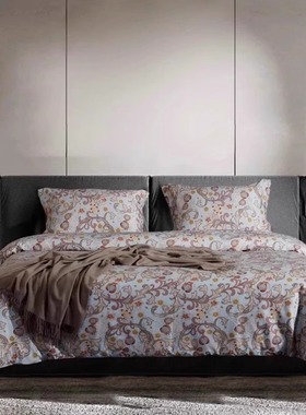 寐mine代理品牌英国进口Morris纯棉磨毛四件套 沐光/赛亚/潘帕斯