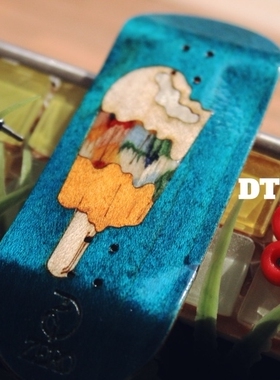 DTZERO手指滑板黑曼巴系列雪糕全手工拼接系列