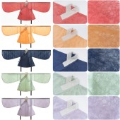 传统服饰 直领大襟如是观原创正品 汉服衣橱7 明制交领短衫